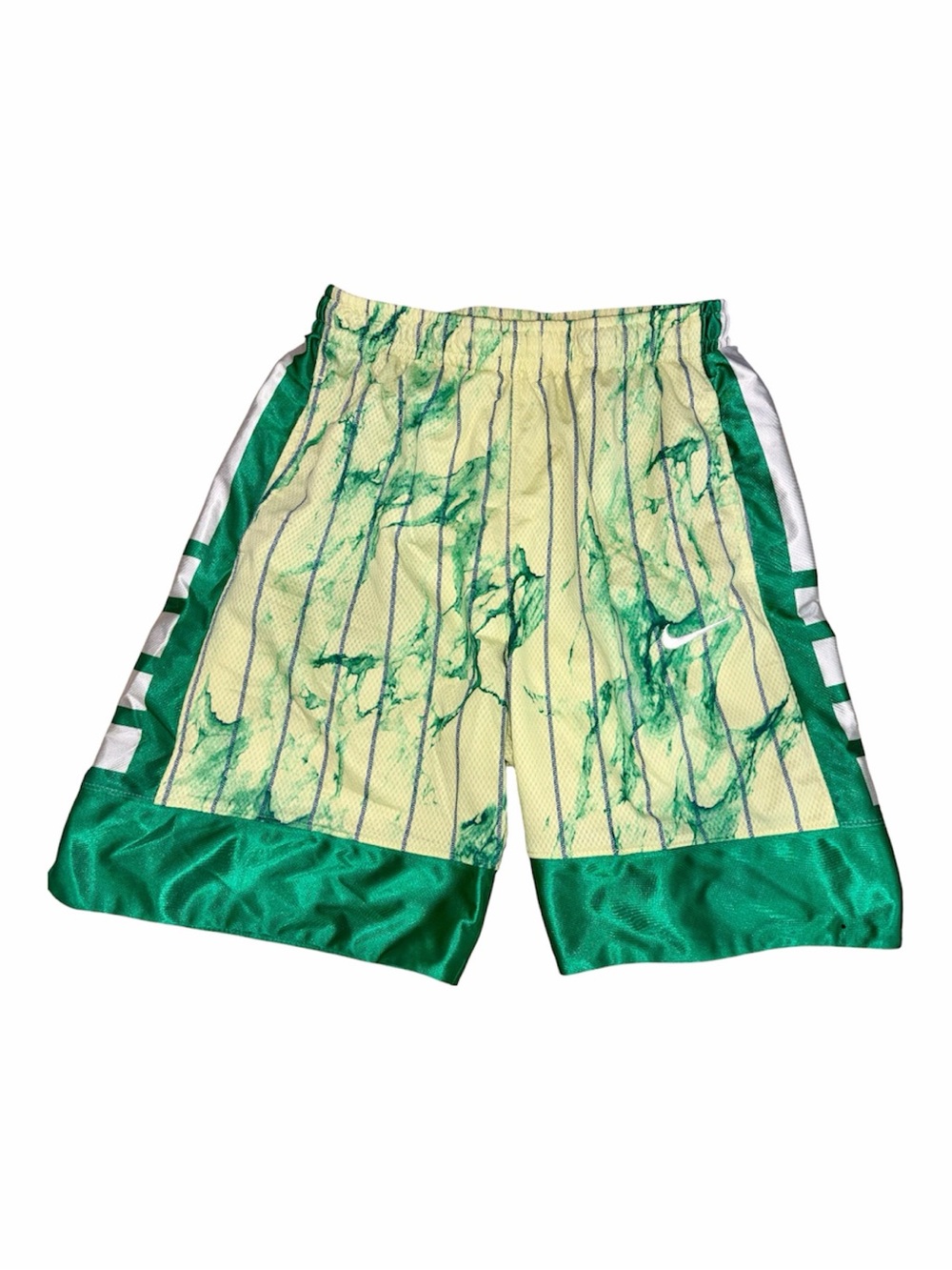 NIKE DRI-FIT ELITE 23 Green BASKETBALL SHORTS BIG BOYS L